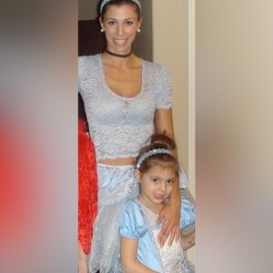 Elegant cinderella custom Costume Set size s/m